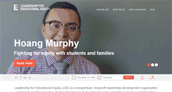 Desktop Screenshot of educationalequity.org