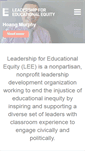 Mobile Screenshot of educationalequity.org